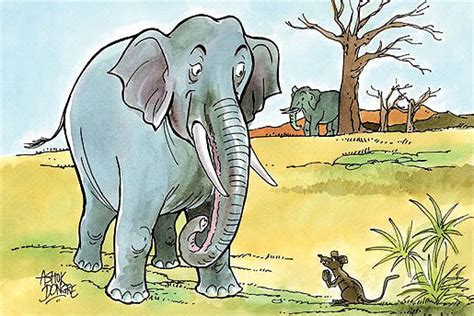 The Elephant And the Mouse: Um Conto Indiano que Revela as Virtudes da Amizade e a Sabedoria do Pequeno!